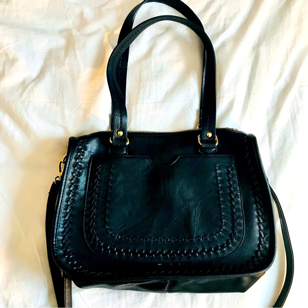 Madison West Vegan Leather Crossbody Bag